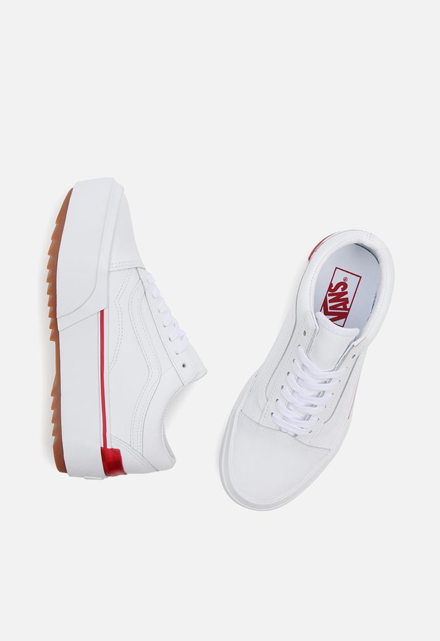 Vans - Ua old skool stacked - (waffle lovers) white/true white