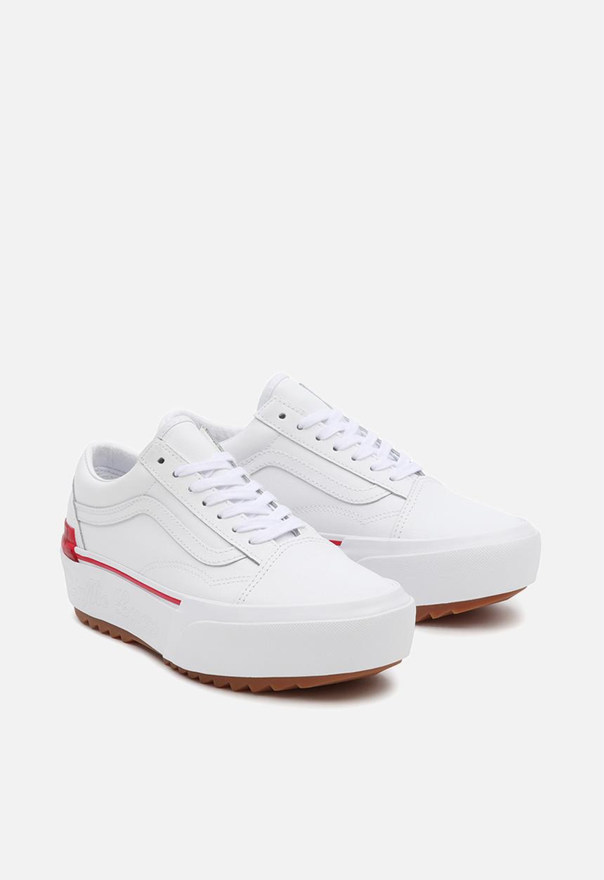 Vans - Ua old skool stacked - (waffle lovers) white/true white