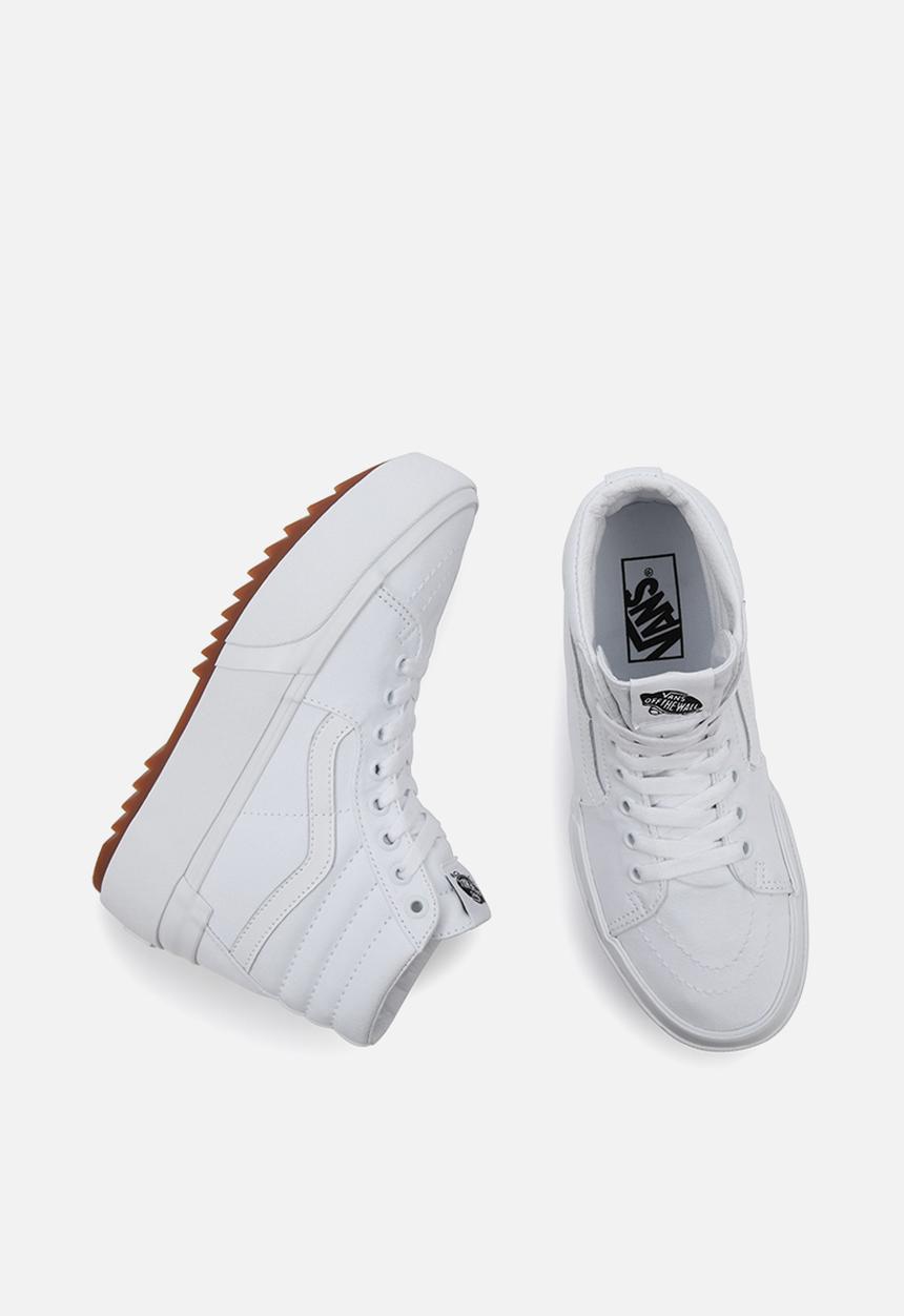 Vans - Ua sk8-hi stacked - (canvas) true white