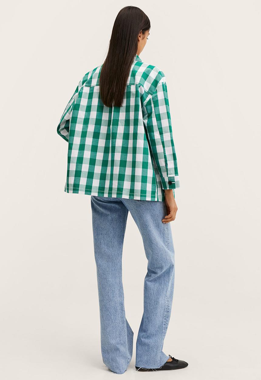 MANGO - Jacket fish-h - green