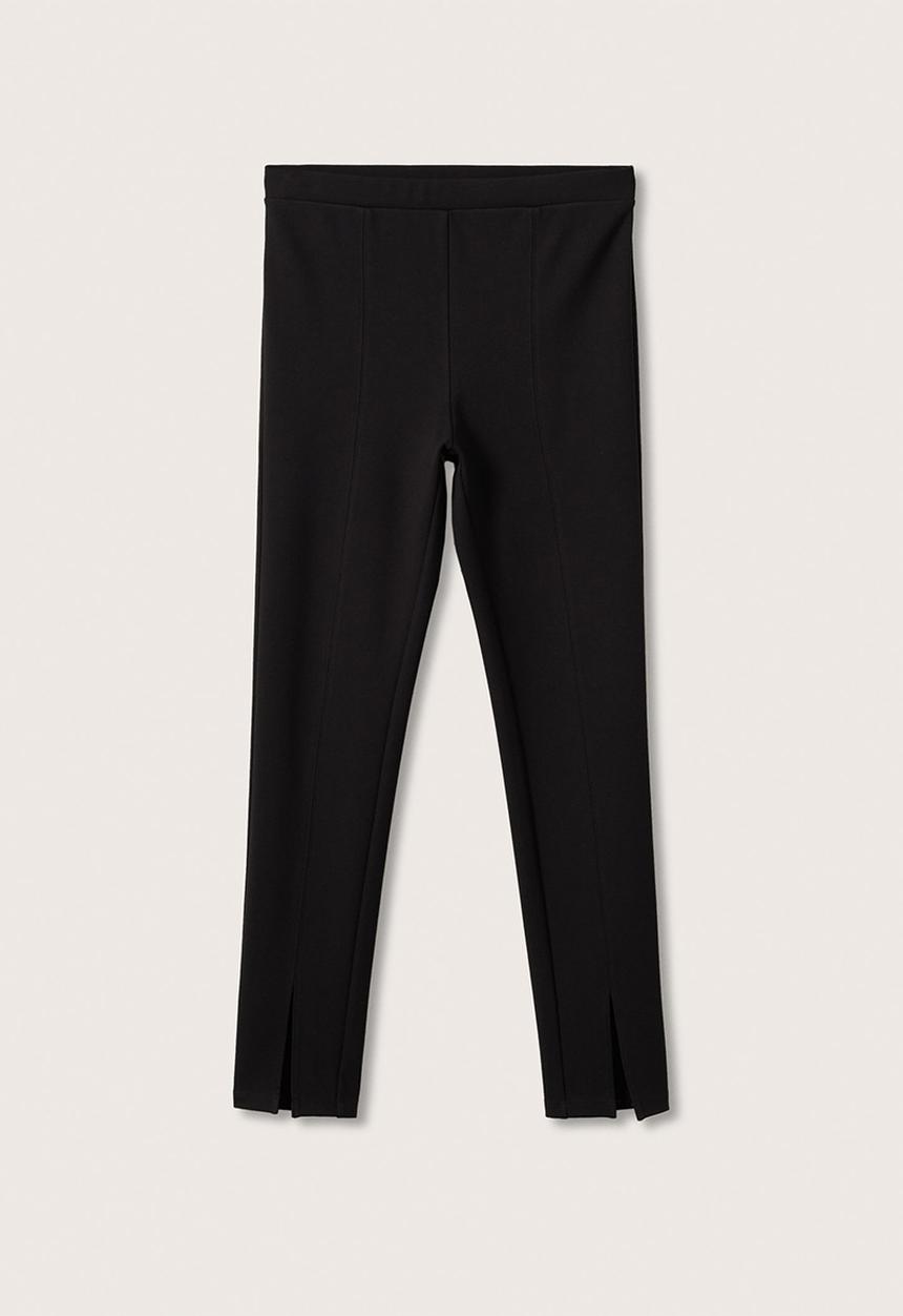 MANGO - Leggings puntaa-a - black