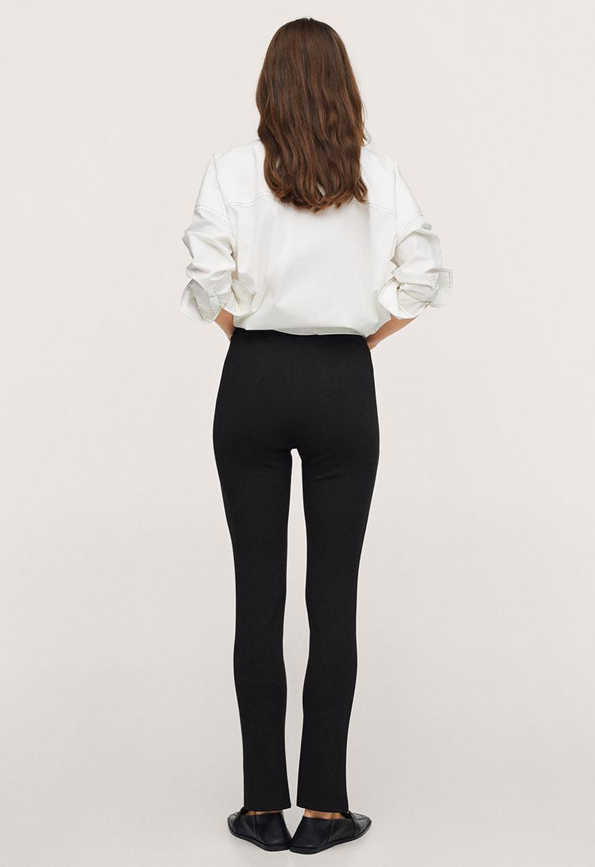 MANGO - Leggings puntaa-a - black