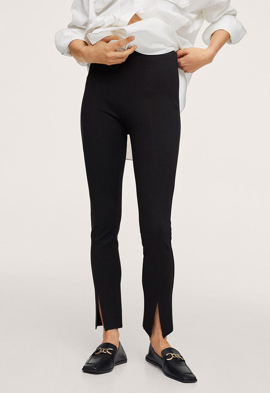MANGO - Leggings puntaa-a - black