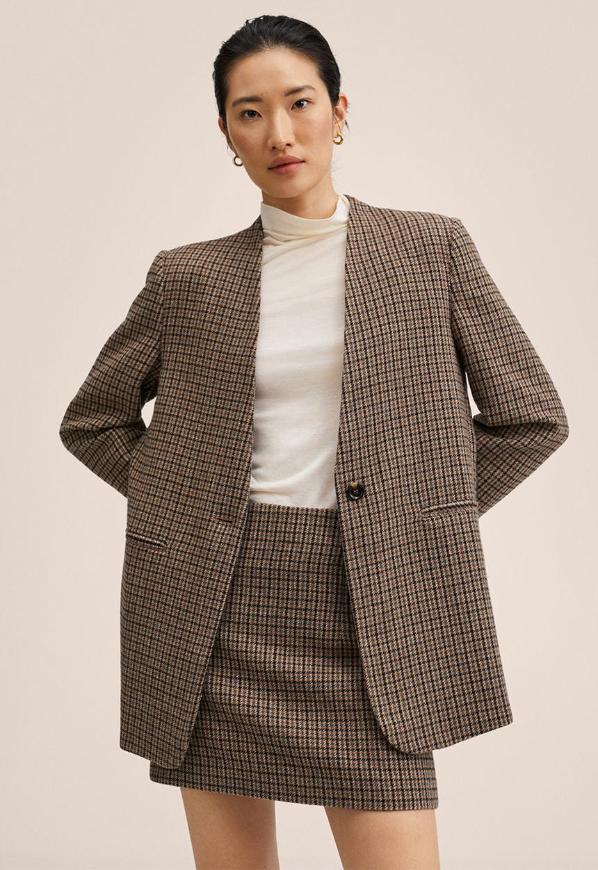 MANGO - Blazer harry - brown