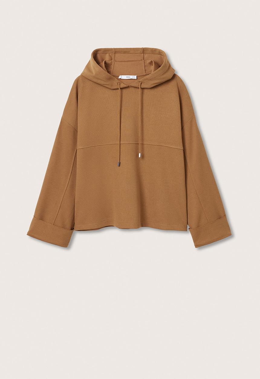 MANGO - Sweatshirt andrea - medium brown