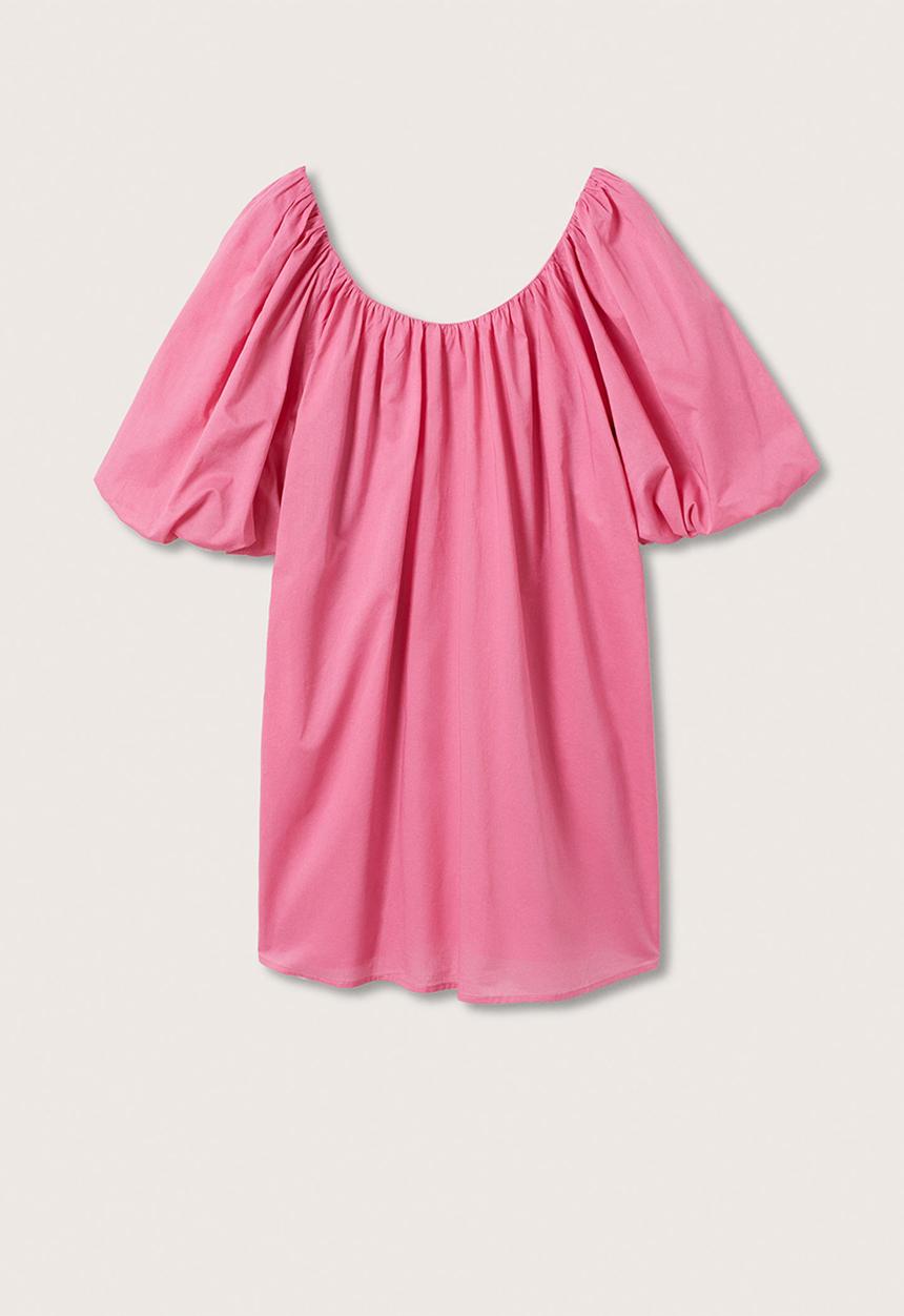 MANGO - Dress vole-h - pink