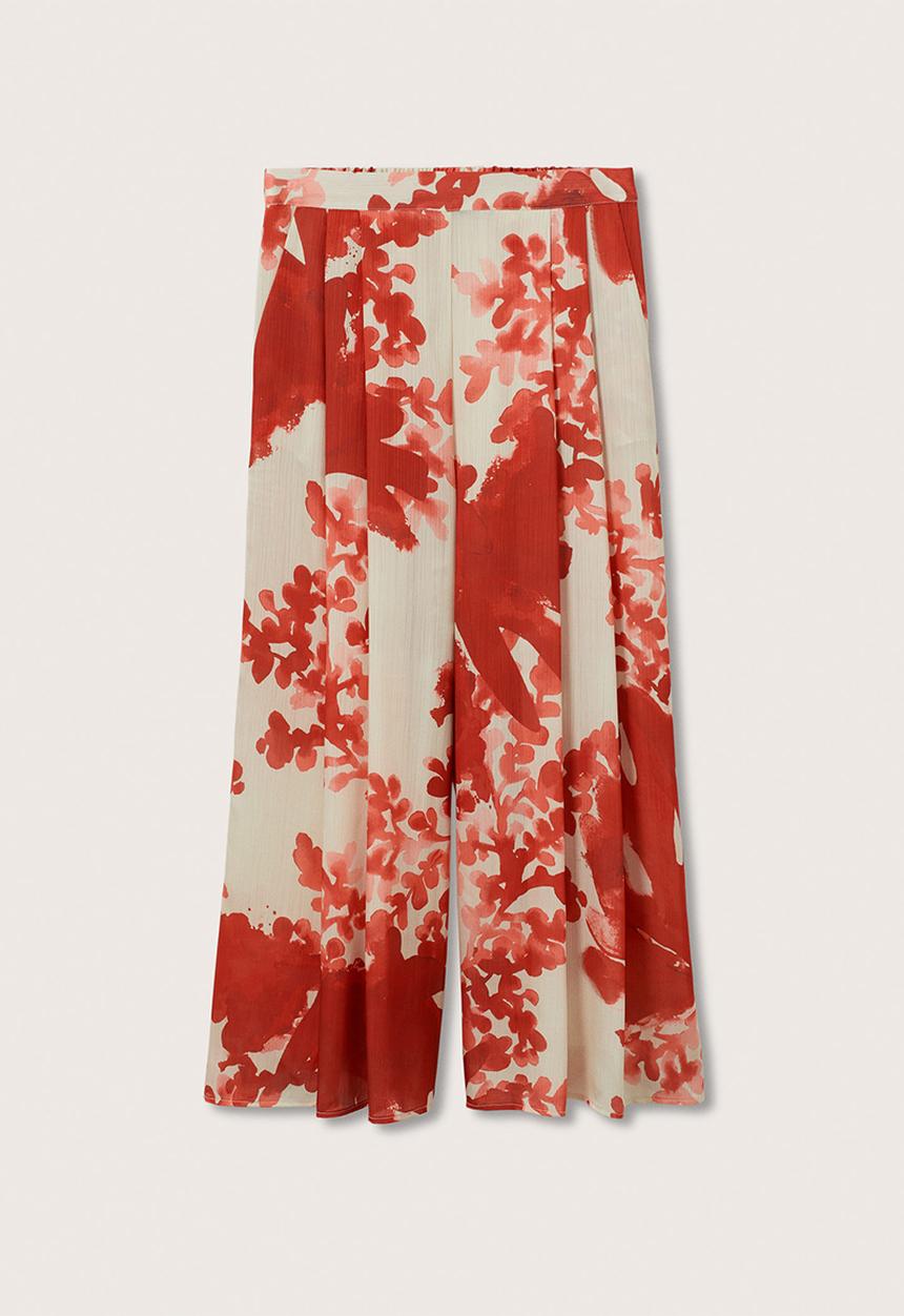 MANGO - Trousers coraline-h - red
