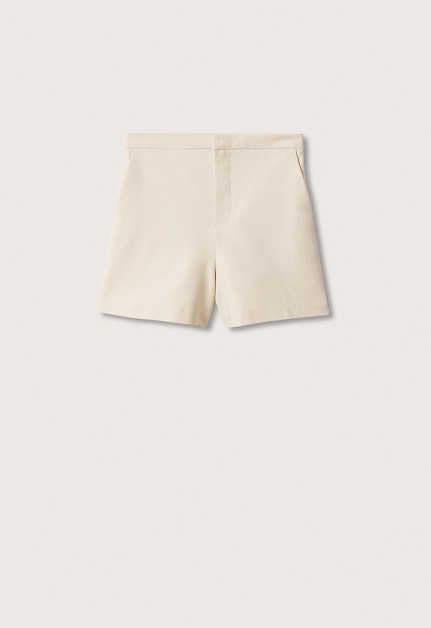 MANGO - Shorts malu-h - light beige