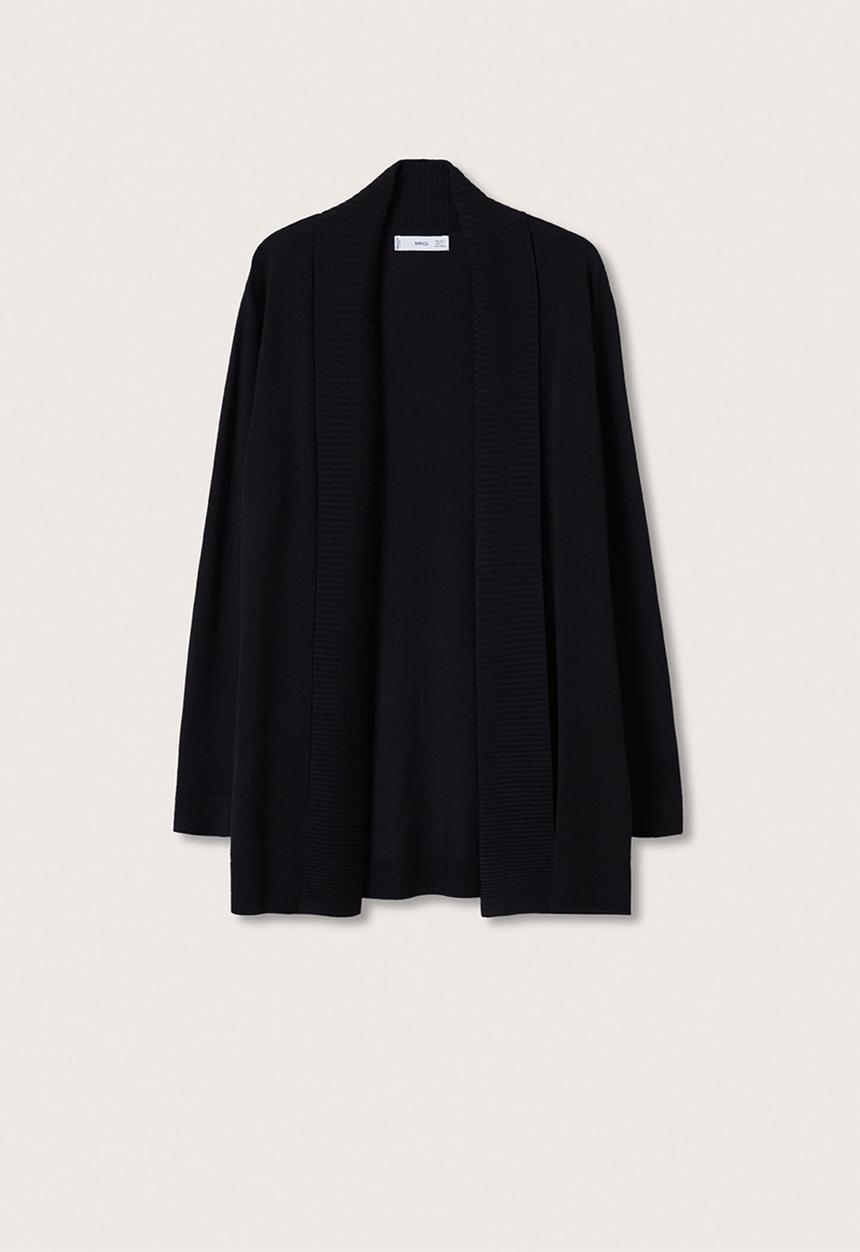 MANGO - Cardigan alma - black