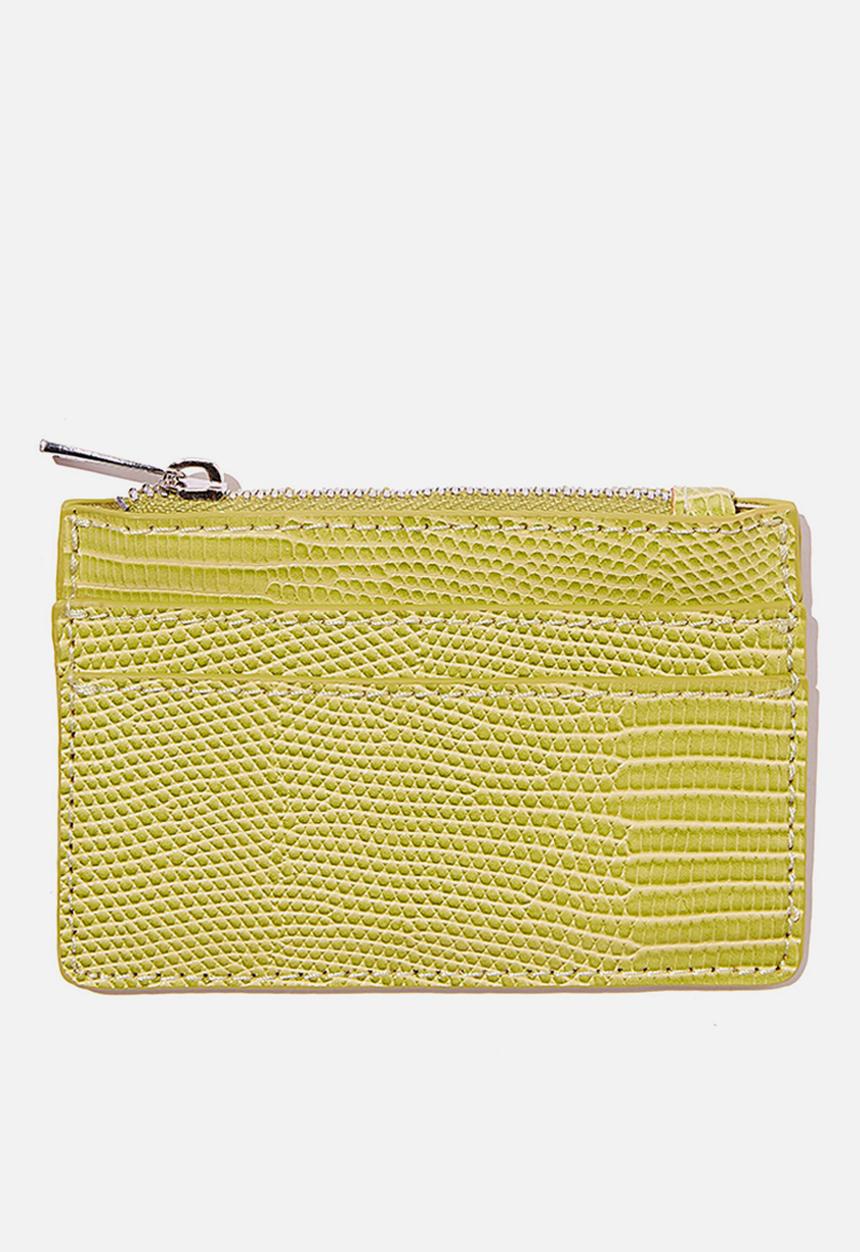 Rubi - Daisy cardholder - green mini texture
