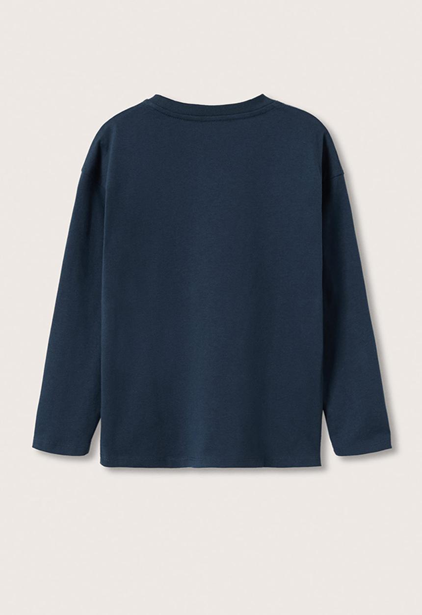 MANGO - T-shirt soho - navy