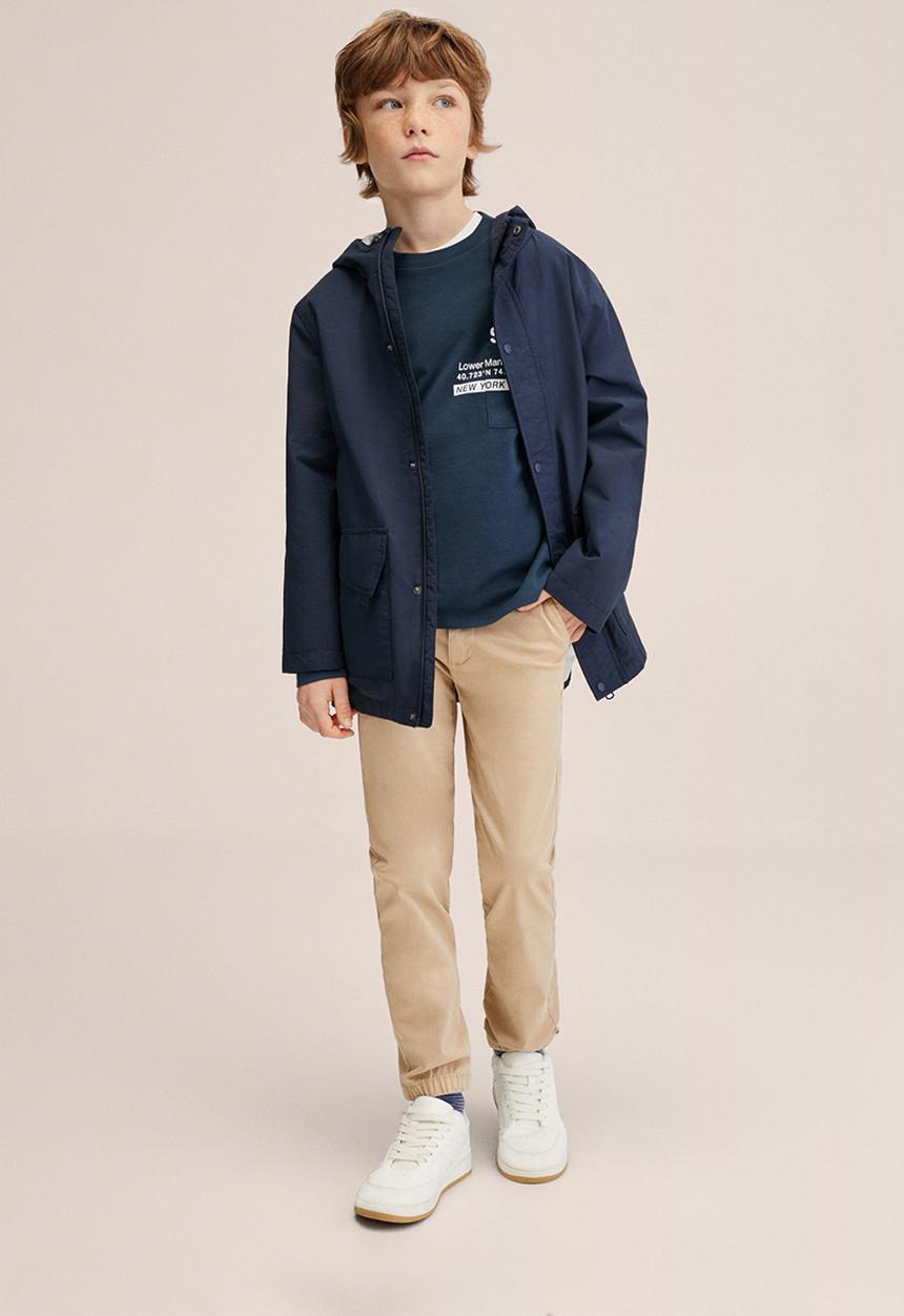MANGO - T-shirt soho - navy