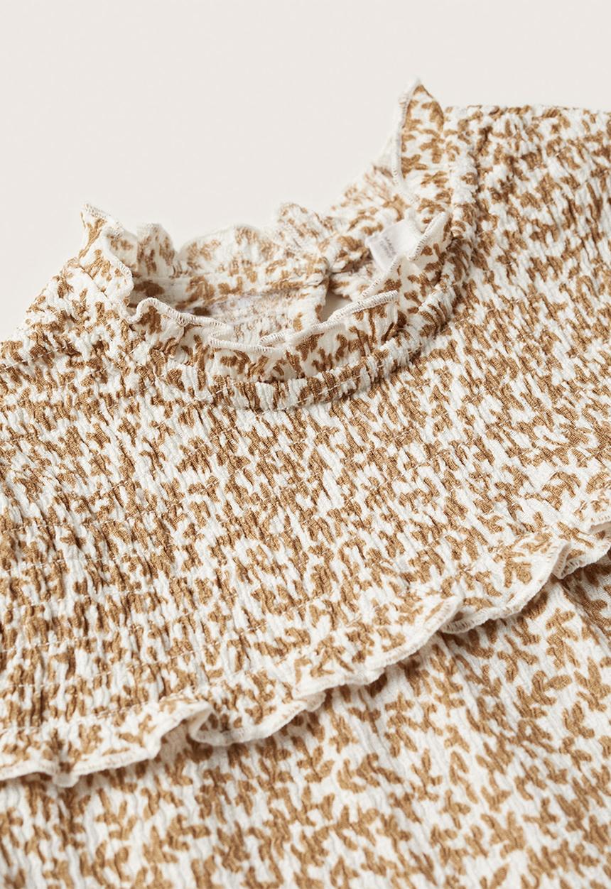 MANGO - Dress india - natural