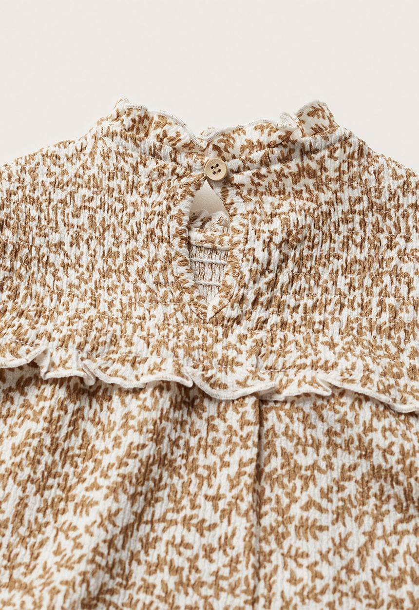 MANGO - Dress india - natural