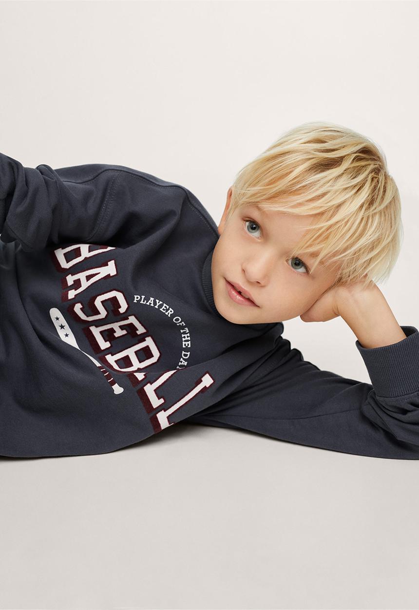 MANGO - Sweatshirt mvp - charcoal