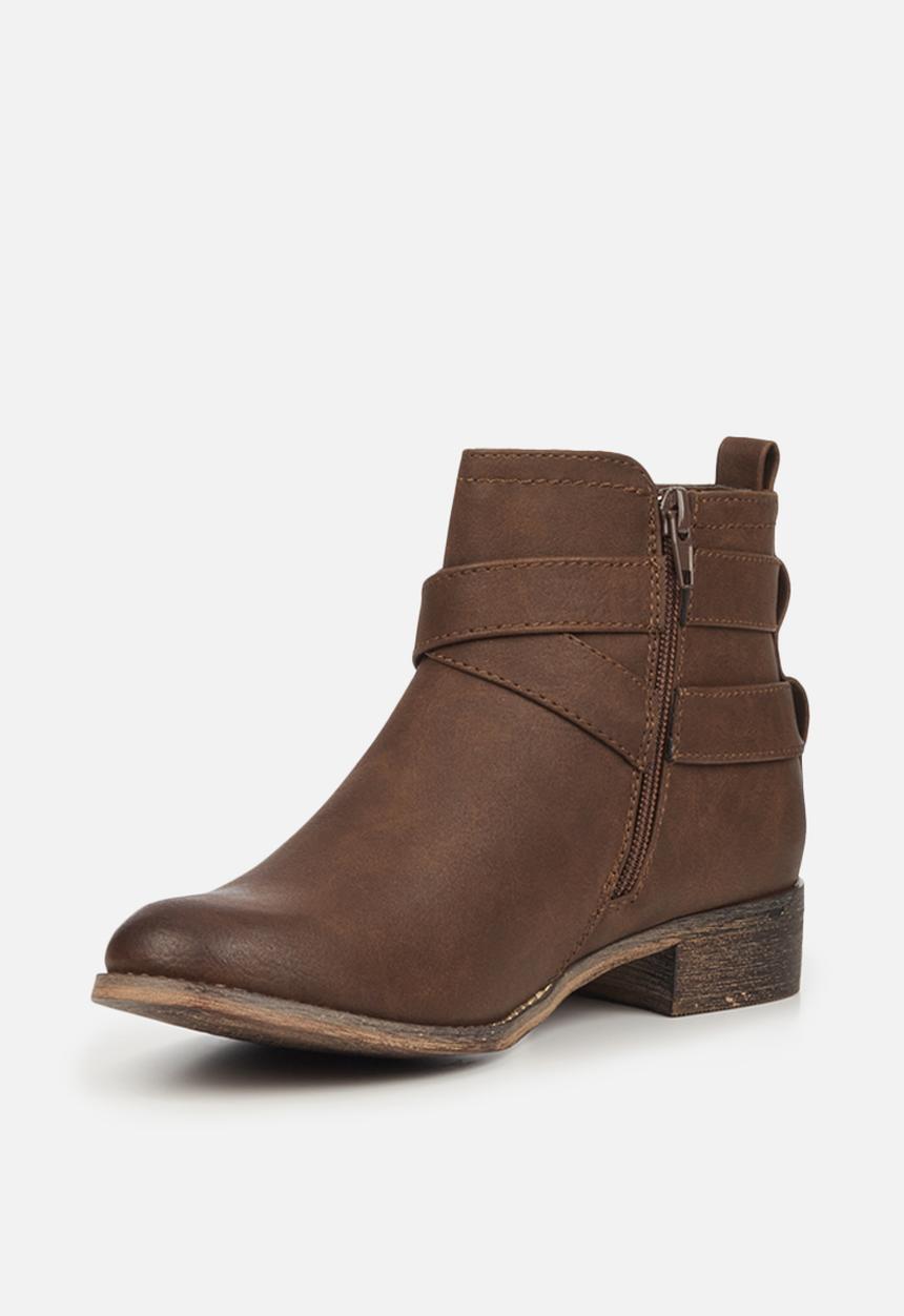 Miss Black - Abir3 ankle boot - chocolate