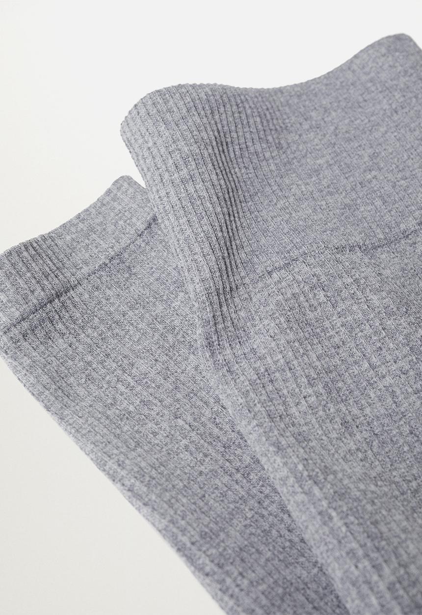 MANGO - Leggings cali - medium grey