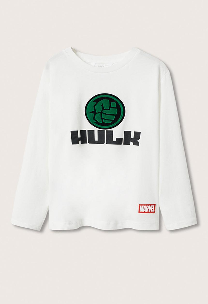 MANGO - T-shirt fist - white