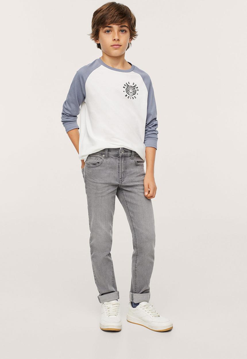 MANGO - T-shirt noise - white