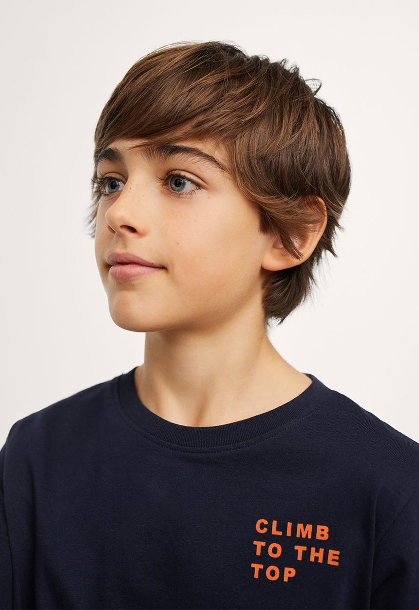 MANGO - T-shirt bestial - navy
