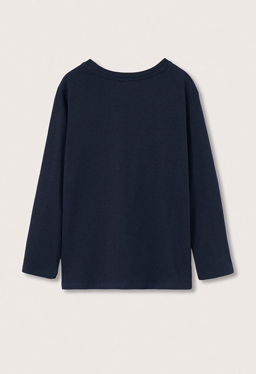 MANGO - T-shirt bestial - navy