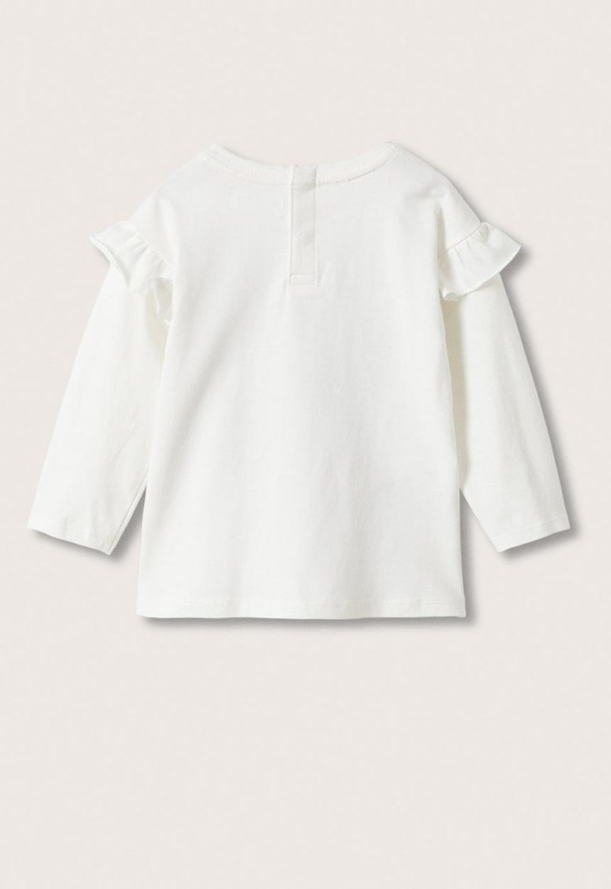 MANGO - T-shirt forever - white