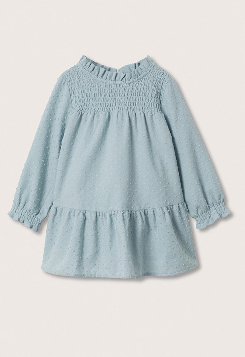 MANGO - Dress aura - blue