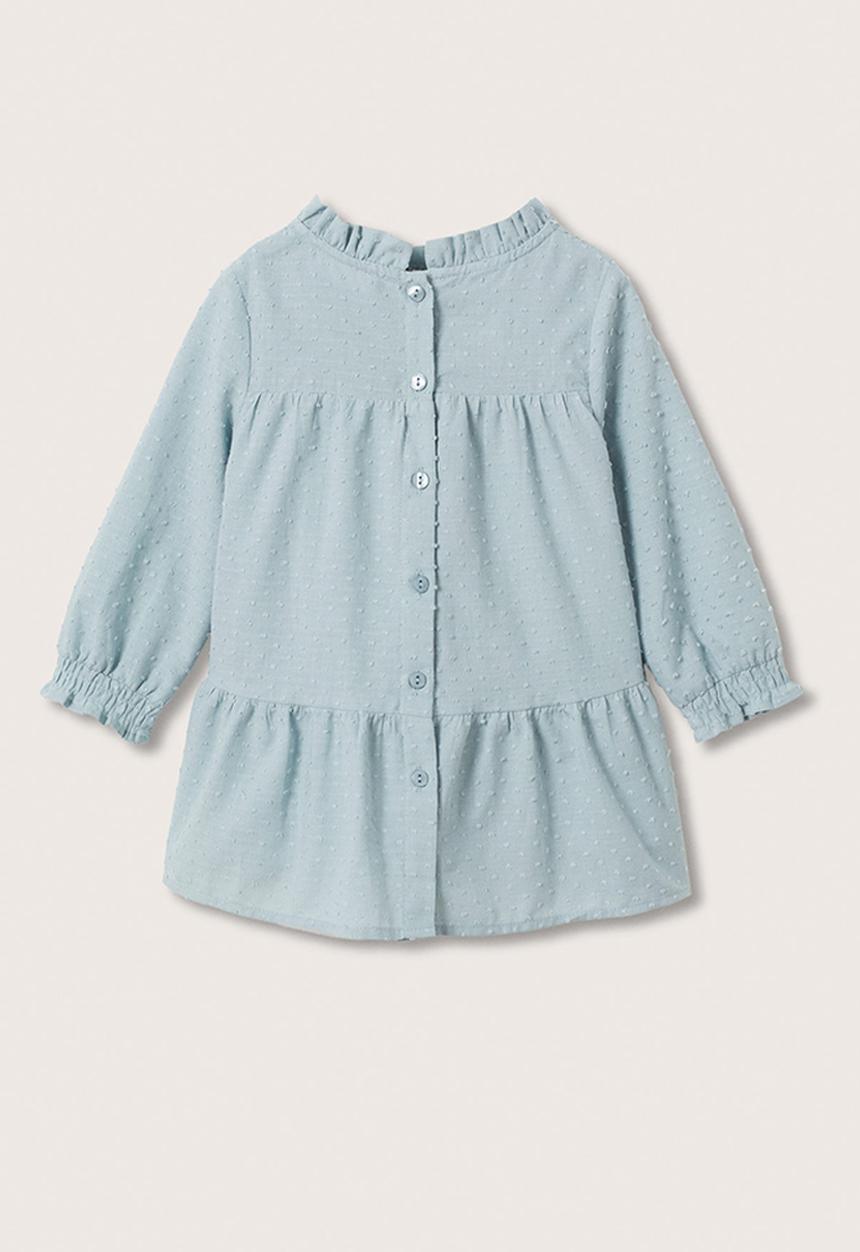 MANGO - Dress aura - blue