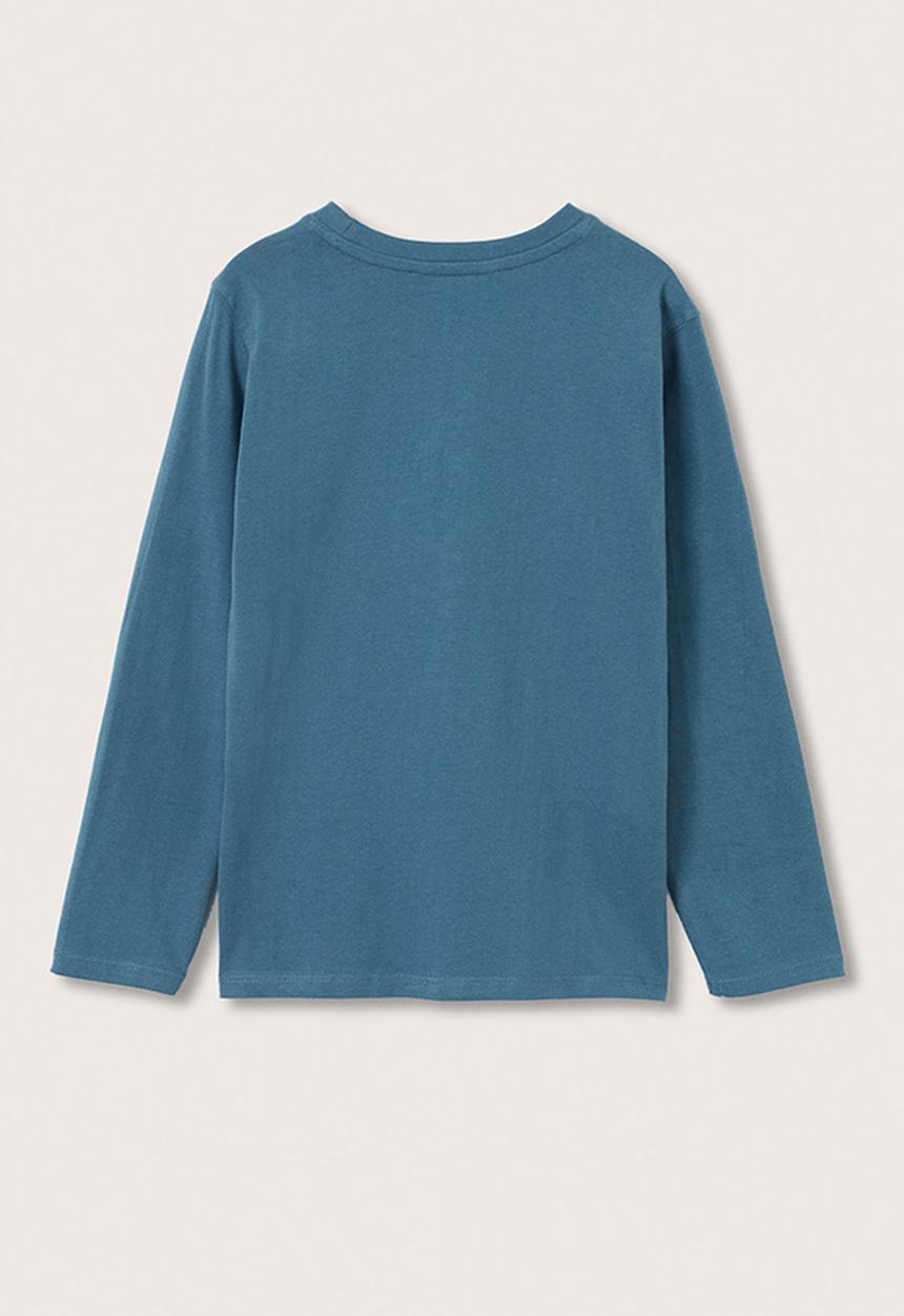 MANGO - T-shirt connect - dark blue