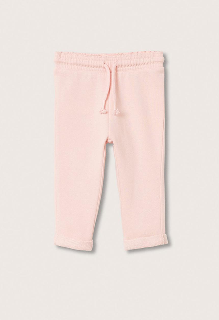 MANGO - Trousers vienab - pink