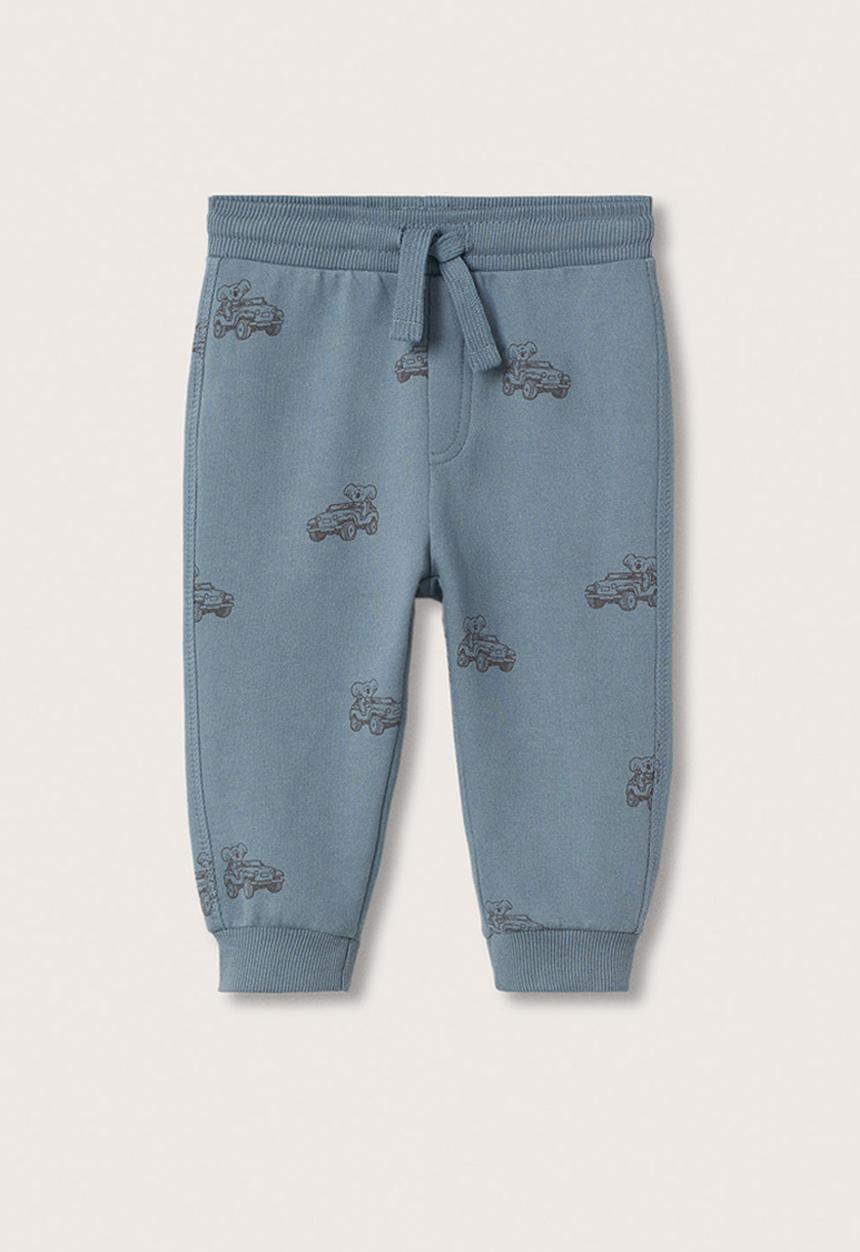MANGO - Trousers mateopri - blue