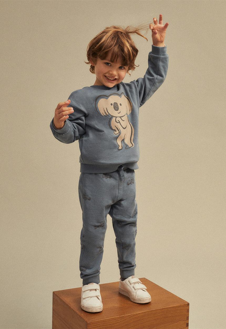 MANGO - Trousers mateopri - blue