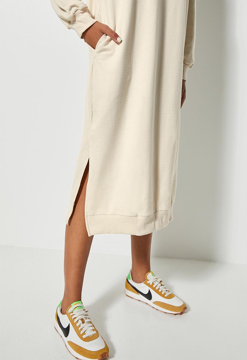 Superbalist - Sweat dress - sand