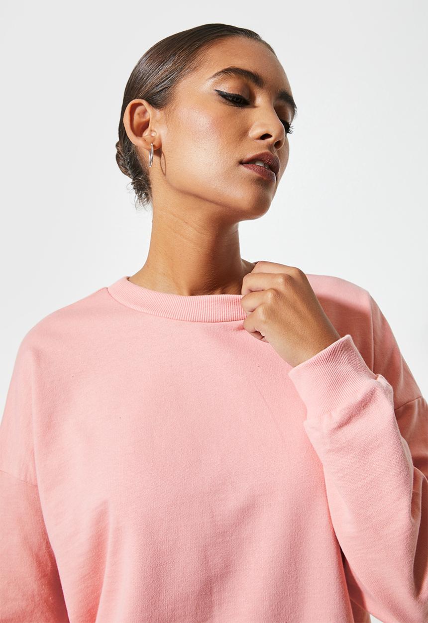 Superbalist - Crew neck sweat - blush