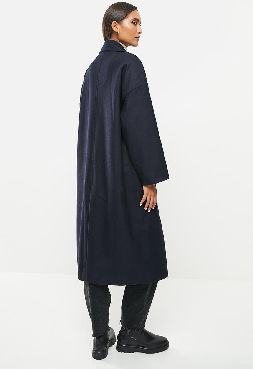 MANGO - Coat pocket - navy 