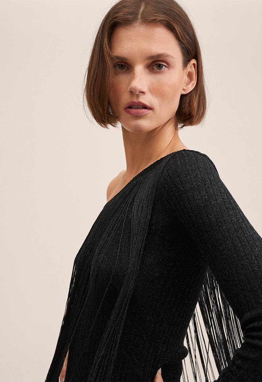 MANGO - Dress almalux - black