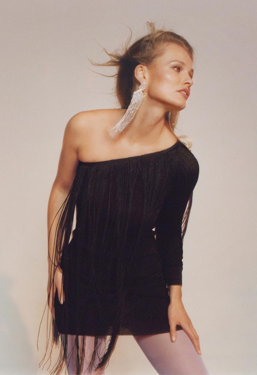 MANGO - Dress almalux - black