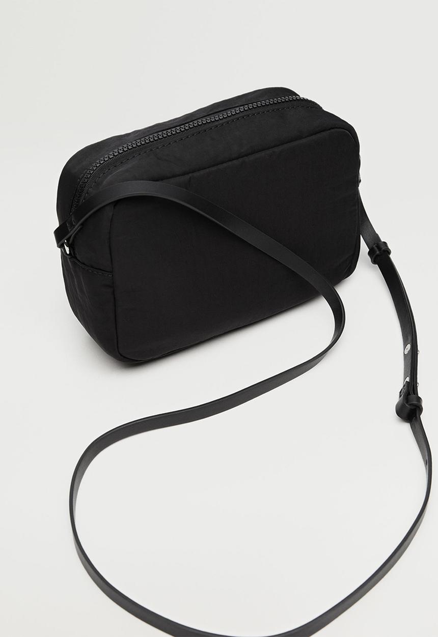 MANGO - Crossbody bag with logo - black