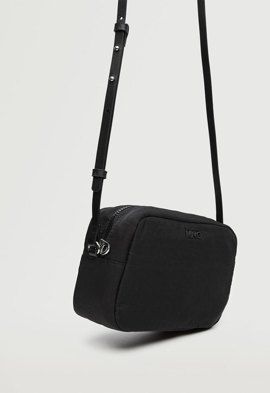 MANGO - Crossbody bag with logo - black