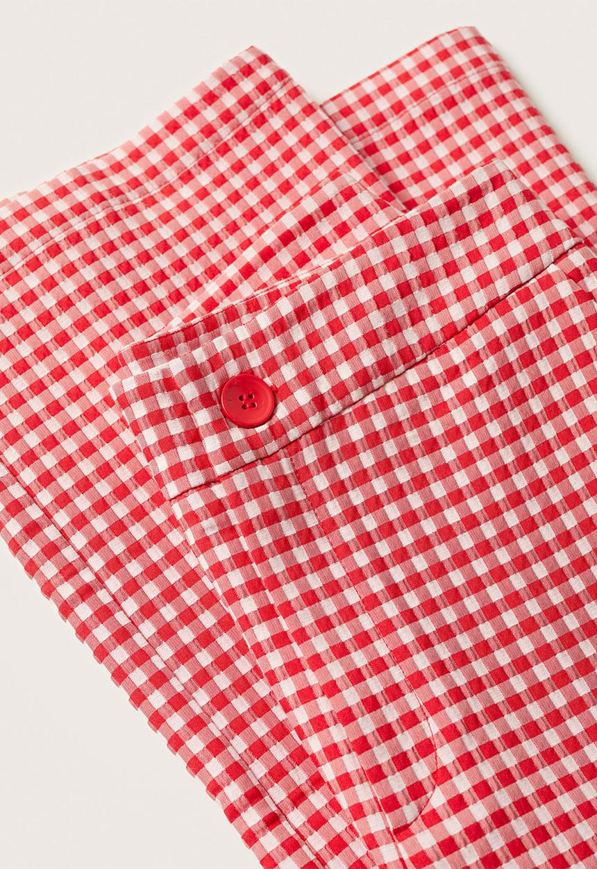 MANGO - Trousers vic-h - red