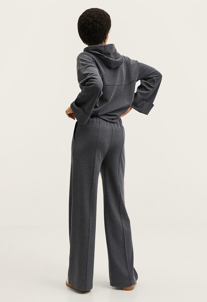 MANGO - Trousers andrea - charcoal