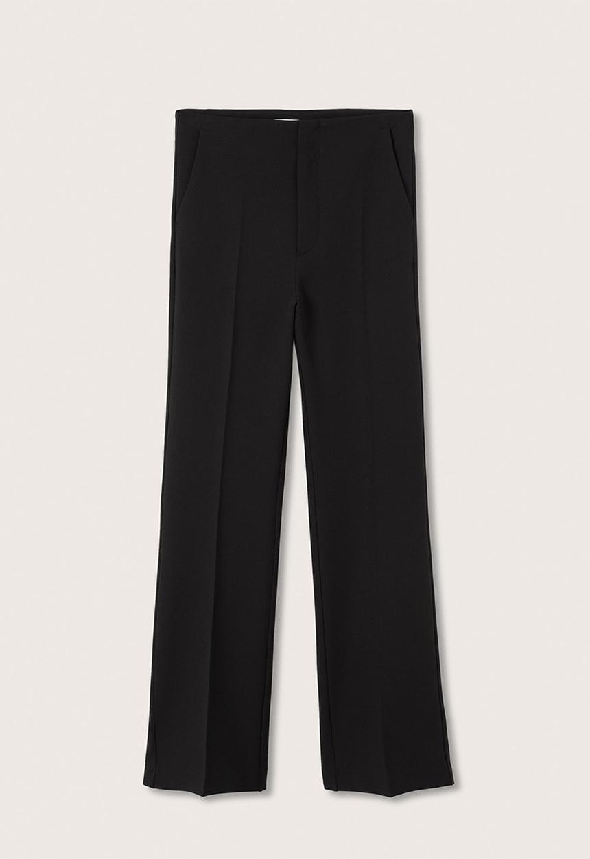 MANGO - Trousers hailey - black