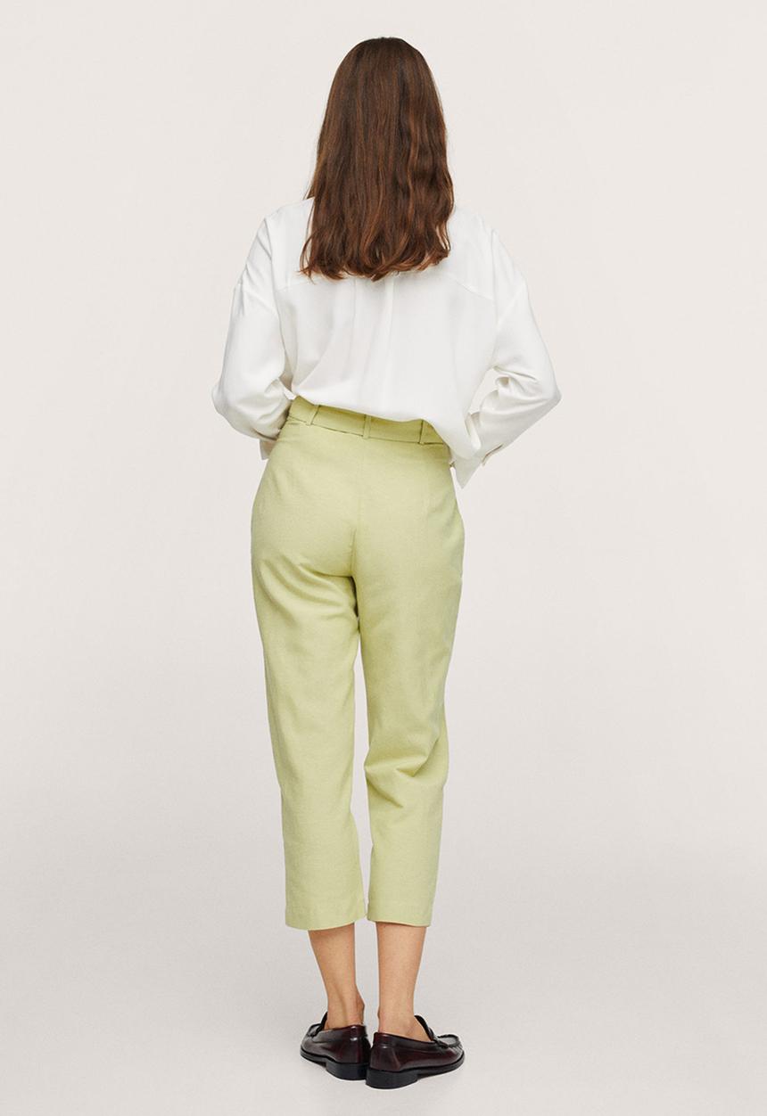 MANGO - Trousers mogambo-h - bright green