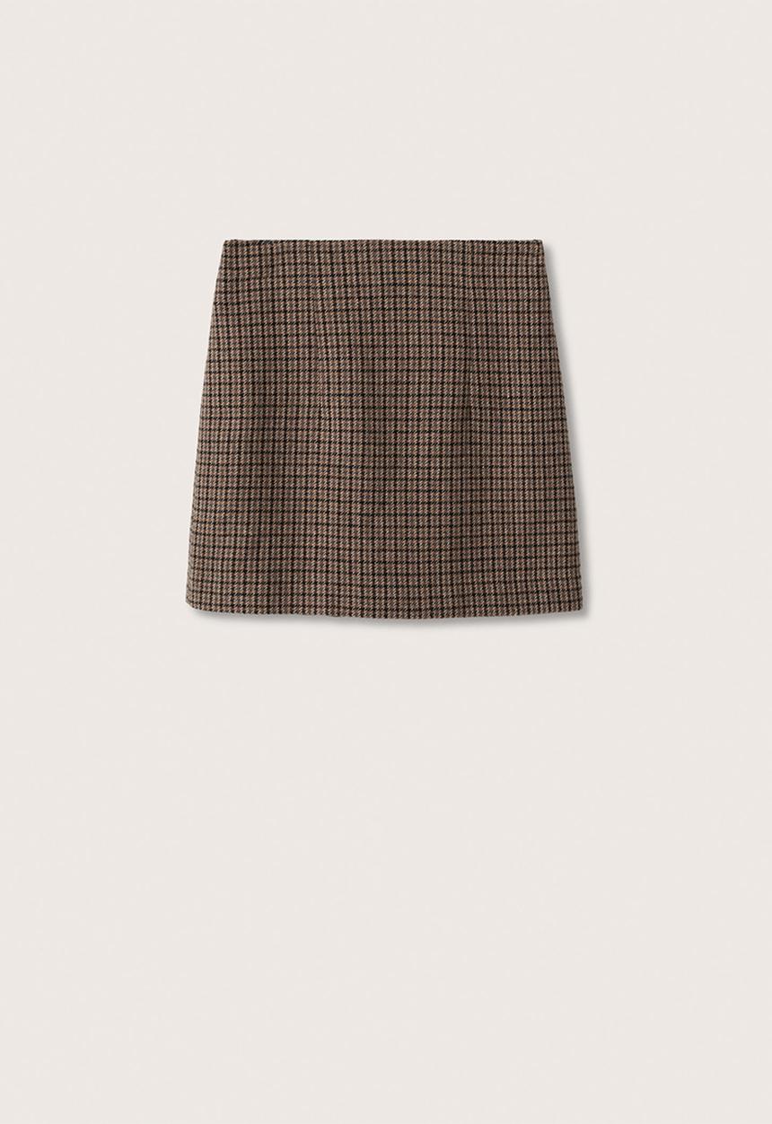 MANGO - Skirt harry - brown
