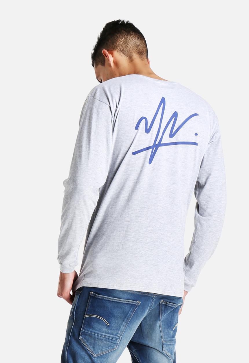 Young and Lazy - Signature Logo L/S Tee