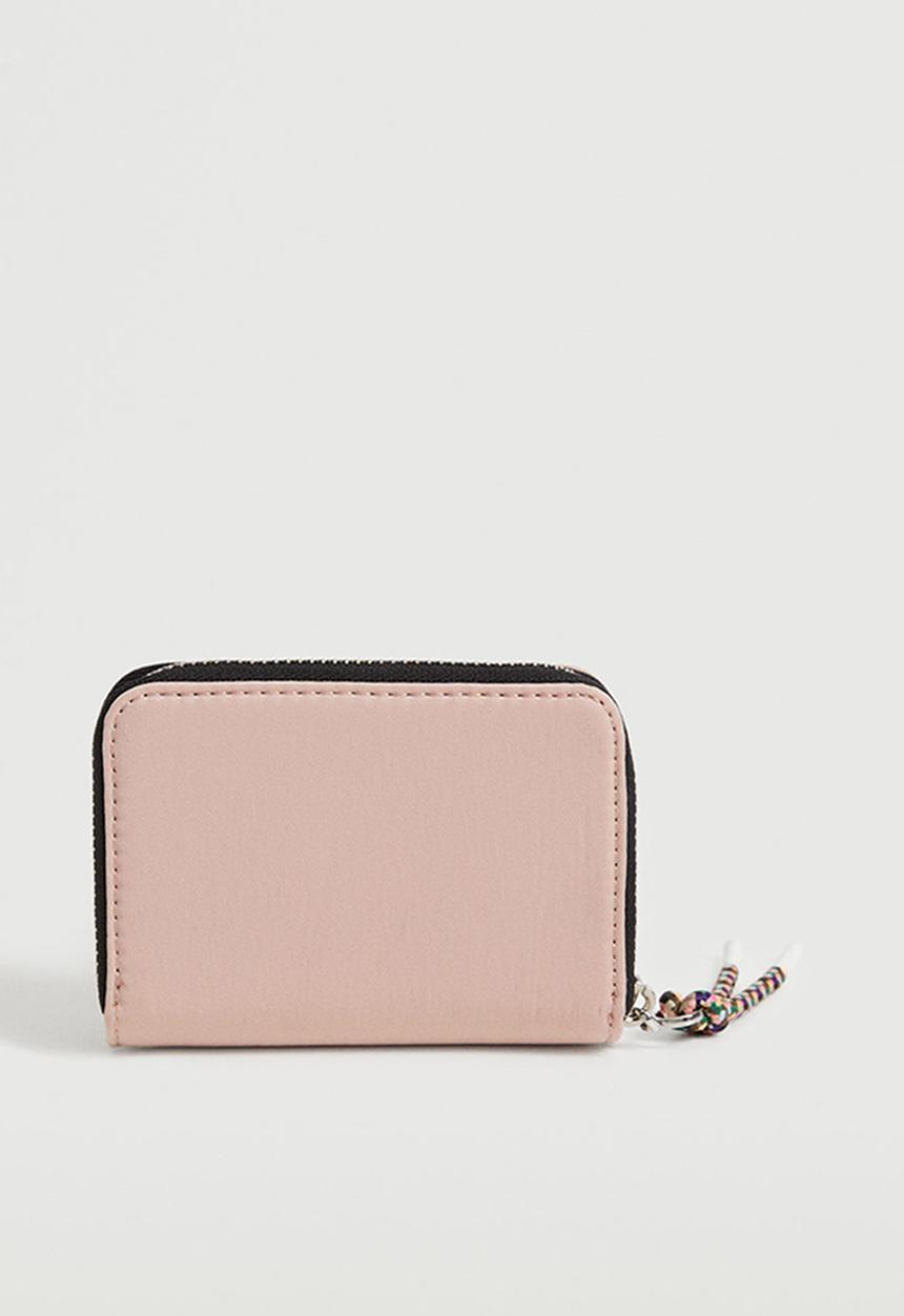 MANGO - Logo wallet - pink