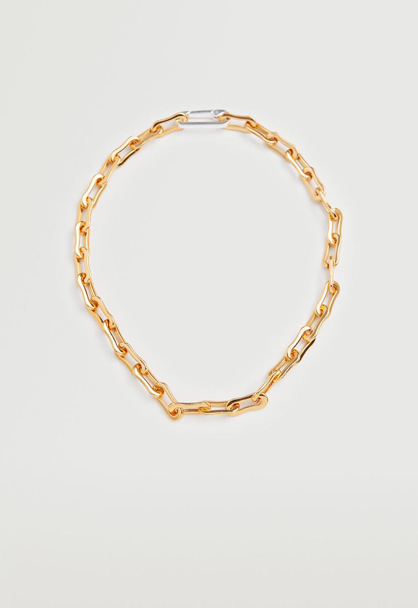 MANGO - Link necklace - gold