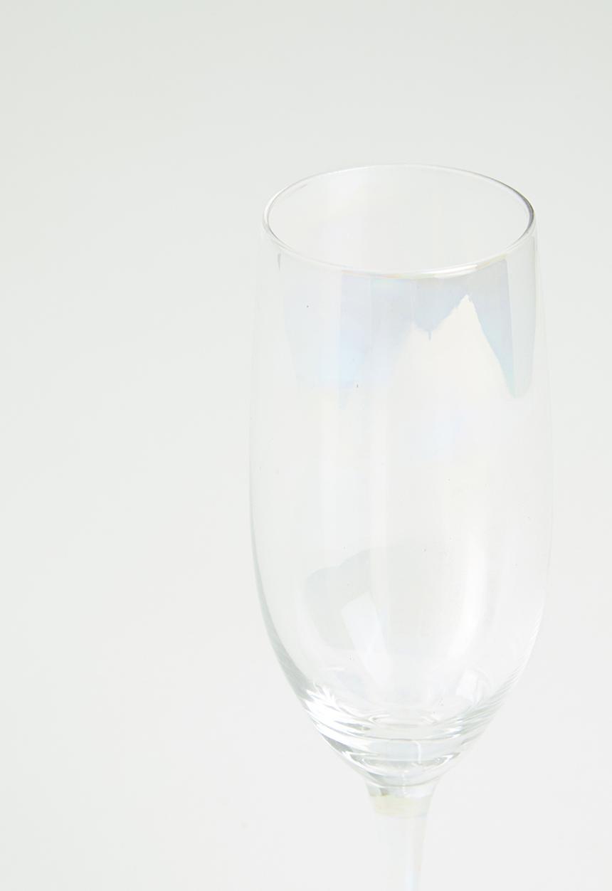 Excellent Houseware - Champagne glass set of 2 - clear