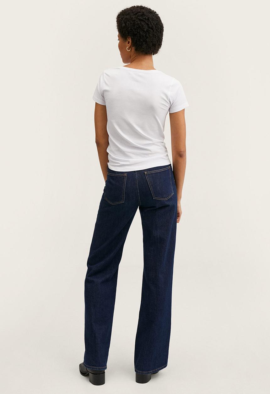 MANGO - T-shirt pstmango - white