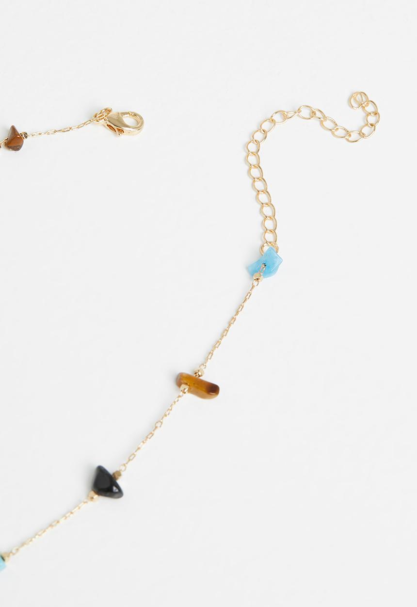 Superbalist - Colourful stone necklace - multi